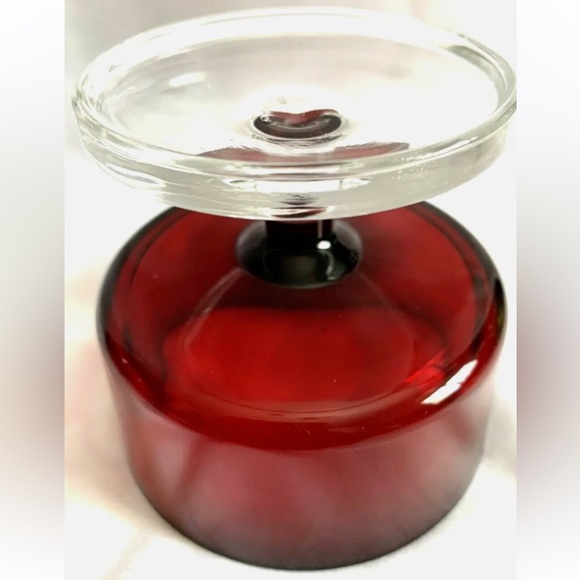 (SET of 5) Vintage Luminarc Arcoroc Ruby Red Sorbet Cups/Glass Made in France - Picture 2 of 3